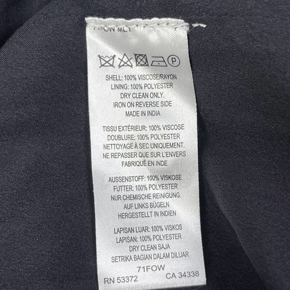 French Connection Sunshine Bloom Gypsy Dress 0 XS Blue Pink Floral Embroidered - Picture 11 of 16